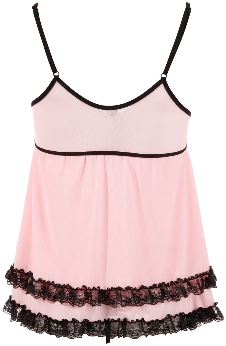 Babydoll set in roze