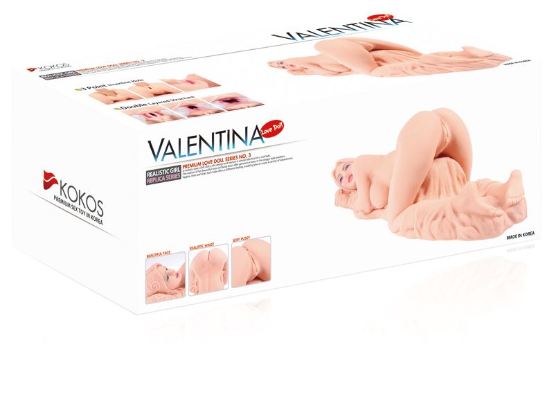 Masturbator Valentina Verpackung