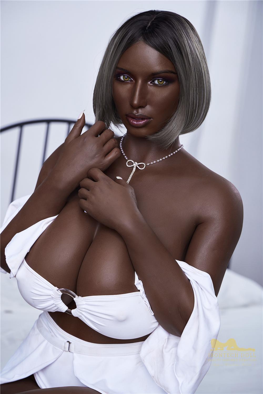 Zwarte Silicone Sex Doll Zara