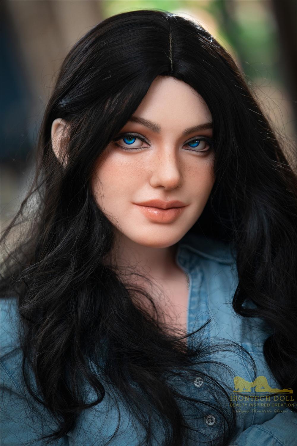 Silicone Sex Doll Ivy | zwartharige echte pop