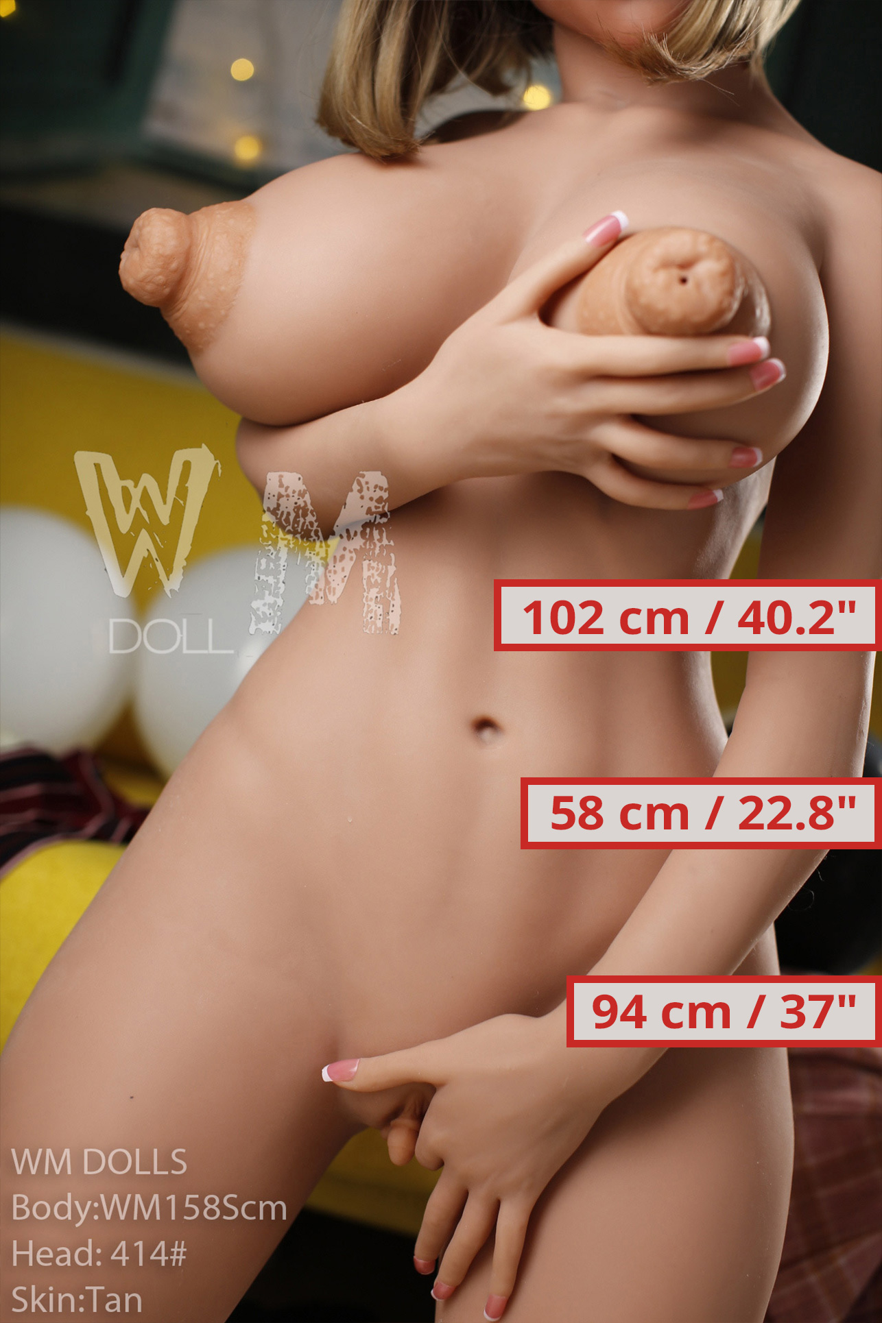 158cm J Cup WM Doll