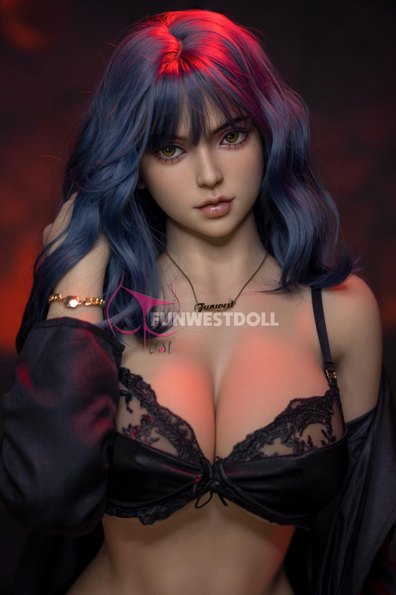Sex Doll Lily | Cosplay Sexdoll met Blauw Haar