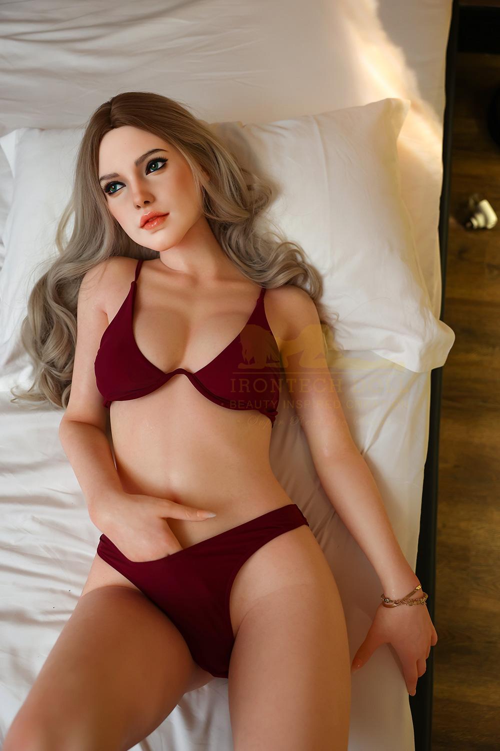 Siliconen sekspop Mathilda Blond Premium Seksdoll