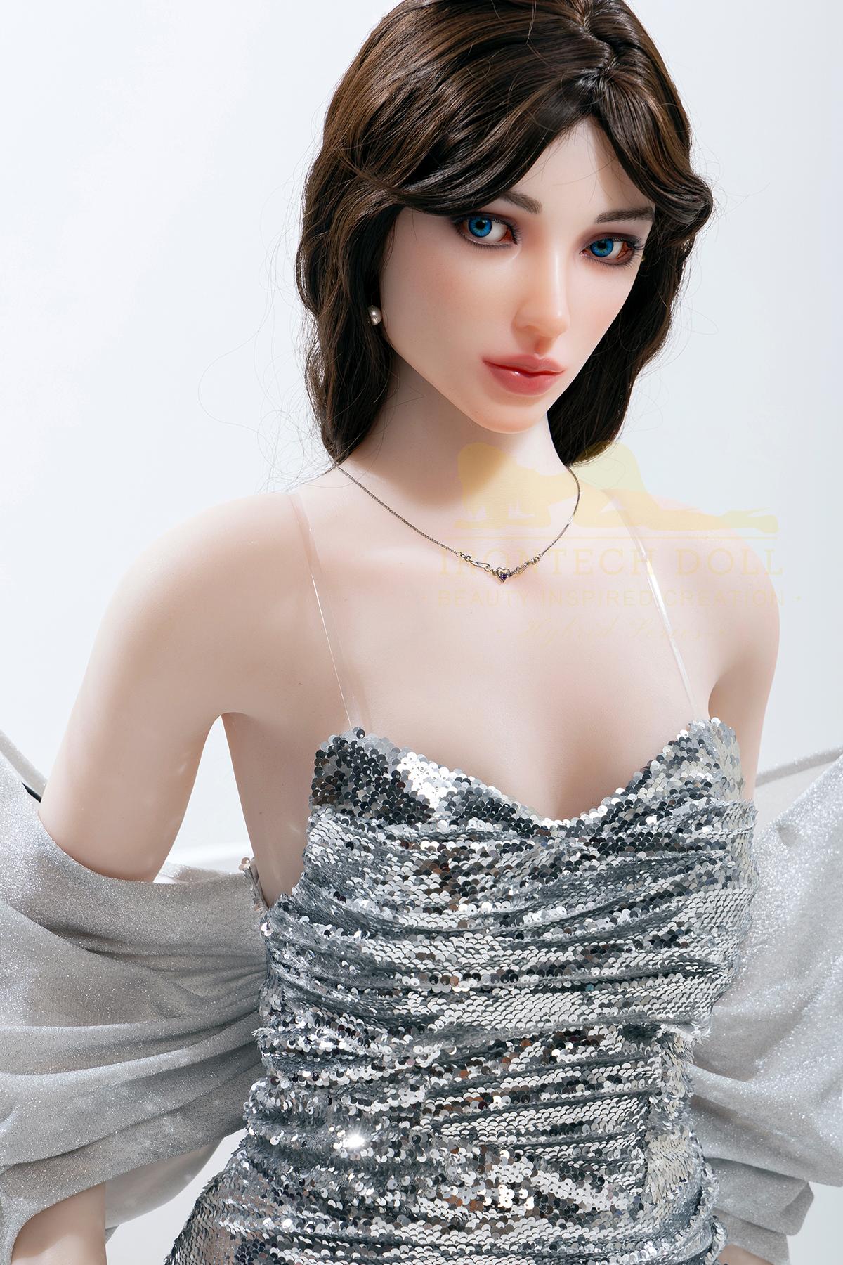 Siliconen sekspop Iva | Lichte huid Premium Real Doll
