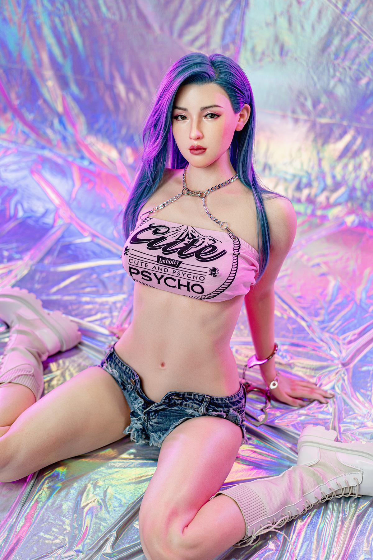 Silicone Sex Doll Jazz | Sexy Punk Aziatisch