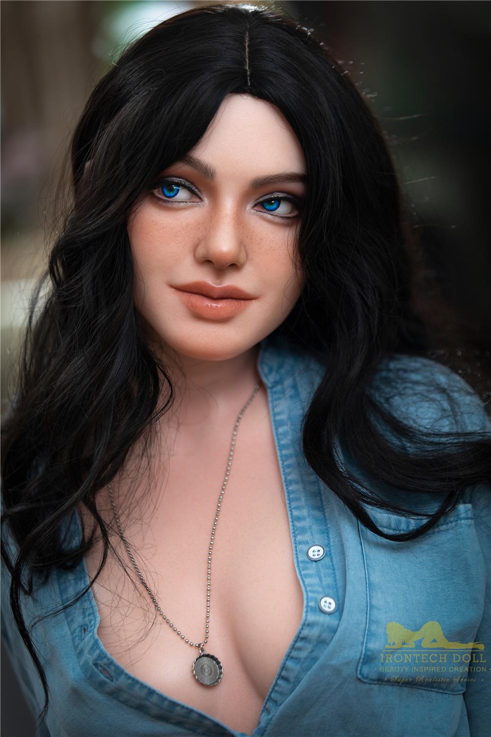 Silicone Sex Doll Ivy | zwartharige echte pop