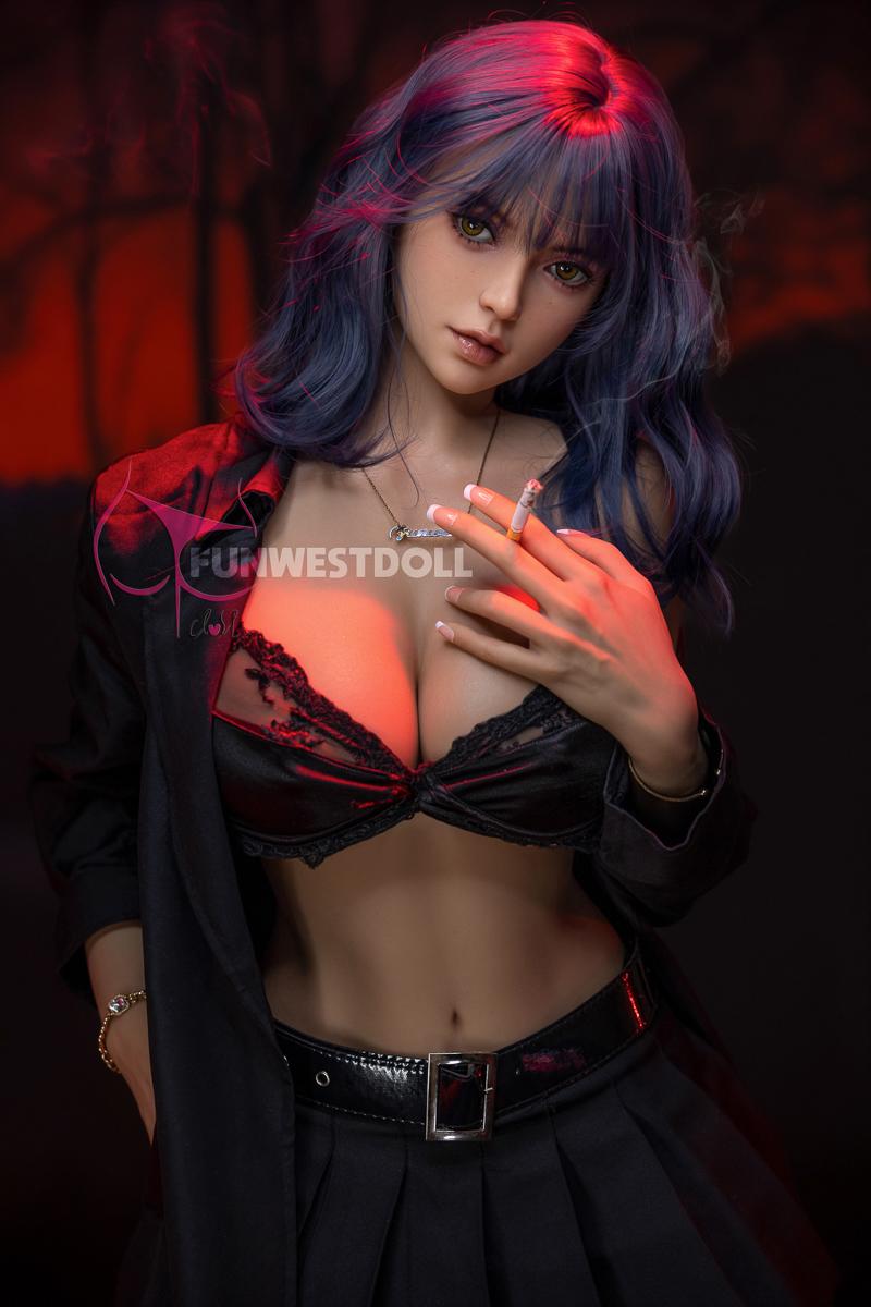 Sex Doll Lily | Cosplay Sexdoll met Blauw Haar